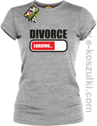 DIVORCE Loading - koszulka damska melanż 