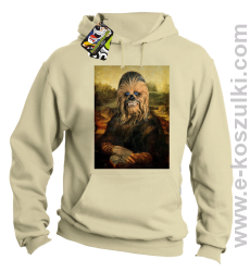 Mona Lisa Chewbacca CZUBAKA - bluza bez kaptura beżowa