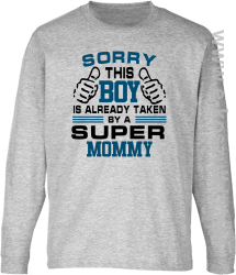 Sorry this boy is already taken by a super mommy - Longsleeve dziecięcy melanż 