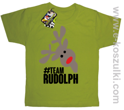 #TeamRudolph ART - koszulka dziecięca kiwi