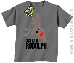 #TeamRudolph ART - koszulka dziecięca szara