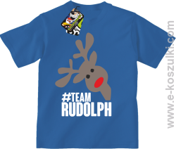 #TeamRudolph ART - koszulka dziecięca niebieska