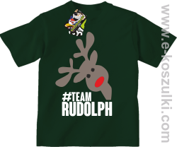 #TeamRudolph ART - koszulka dziecięca butelkowa