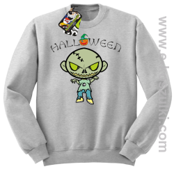 Halloween Cartoon Monsters - Bluza STANDARD melanż