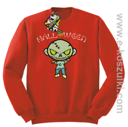 Halloween Cartoon Monsters - Bluza STANDARD czerwona