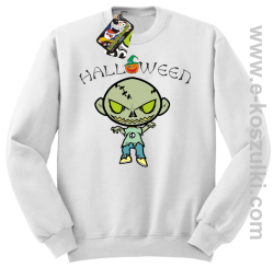 Halloween Cartoon Monsters - Bluza STANDARD biała