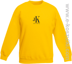 JK Just Kidding - bluza dziecięca STANDARD bez kaptura żółta