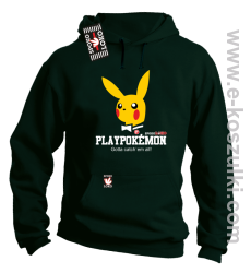 Play Pokemon - bluza z kapturem butelkowa