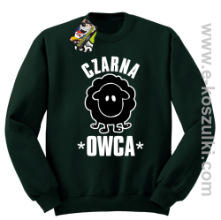 Czarna owca - Black Sheep - bluza STANDARD butelkowa