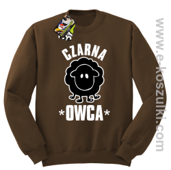 Czarna owca - Black Sheep - bluza STANDARD biała