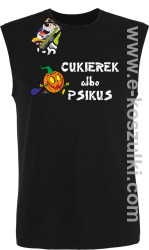 Cukierek albo psikus Hallowen czarny 