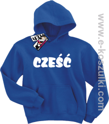 Cześć bluza dziecięca - niebieski