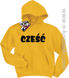 Cześć bluza dziecięca - żółty