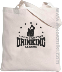 Official Polish Team Drinking League - torba z nadrukiem 