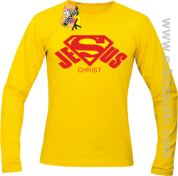 Jesus Christ SuperJesus - Longsleeve męski żółty