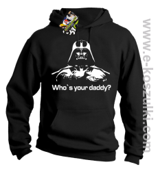 LORD Who`s your daddy - bluza z kapturem czarna