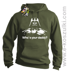 LORD Who`s your daddy - bluza z kapturem khaki