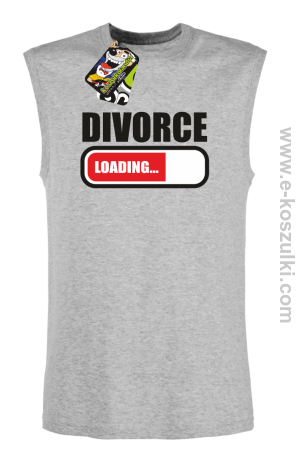 DIVORCE Loading - bezrękawnik męski 