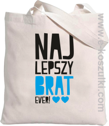 Najlepszy brat Ever - torba z nadrukiem 