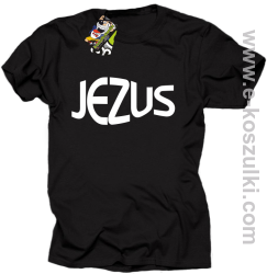 Jezus Christ Symbolic - koszulka męska czarna 