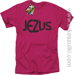 Jezus Christ Symbolic - koszulka męska różowa