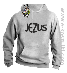 Jezus Christ Symbolic - bluza z kapturem melanż 