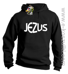 Jezus Christ Symbolic - bluza z kapturem czarna 