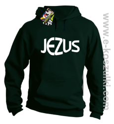 Jezus Christ Symbolic - bluza z kapturem butelkowa 