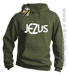 Jezus Christ Symbolic - bluza z kapturem khaki 