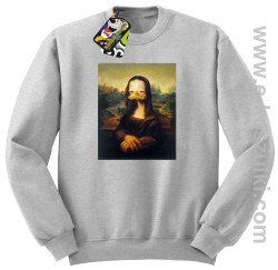 Mona Lisa Mother Ducker - bluza bez kaptura STANDARD melanż 