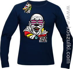 Fuck That ClownBB - longsleeve męski granatowy