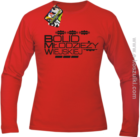 Bolid Młodzieży Wiejskiej - longsleeve męski 