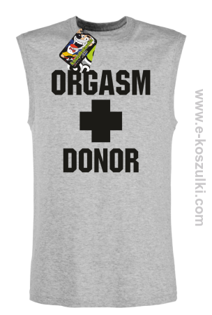 Orgasm Donor - bezrękawnik męski 