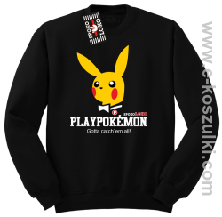 Play Pokemon - bluza bez kaptura STANDARD czarna