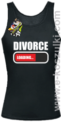 DIVORCE Loading -  top damski czarny 