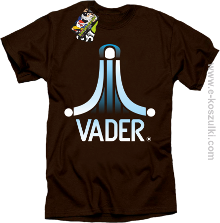 VADER STAR ATARI STYLE - koszulka męska 