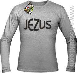 Jezus Christ Symbolic - longsleeve męski melanż 