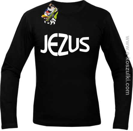 Jezus Christ Symbolic - longsleeve męski czarny 