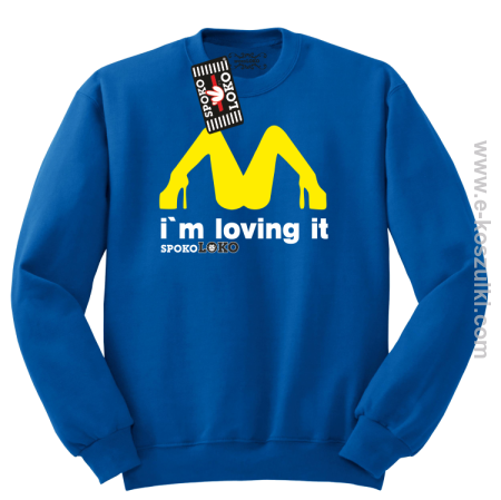 MCky I`m Loving It - bluza bez kaptura STANDARD 