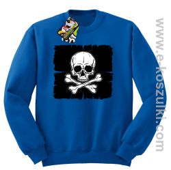 Pirates Anim Flag Atlantic - bluza STANDARD bez kaptura niebieska