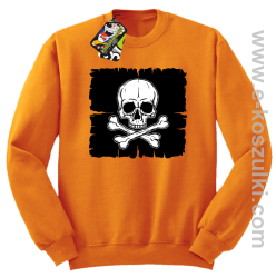 Pirates Anim Flag Atlantic - bluza STANDARD bez kaptura pomarańczowa