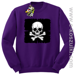 Pirates Anim Flag Atlantic - bluza STANDARD bez kaptura fioletowa