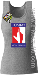 Tommy Middle Finger - top damski melanż 