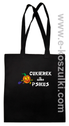 Cukierek albo psikus Hallowen - Torba EKO czarna