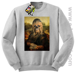 Mona Lisa Chewbacca CZUBAKA - bluza bez kaptura STANDARD melanż 