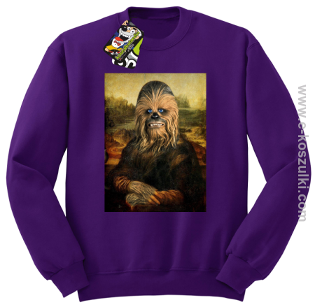 Mona Lisa Chewbacca CZUBAKA - bluza bez kaptura STANDARD 