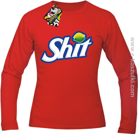 SHIT Parody FanStyle - longsleeve męski 