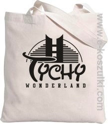 TYCHY Wonderland - torba z nadrukiem beżowa