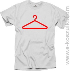 WIESZAK symbol - t-shirt męski biały