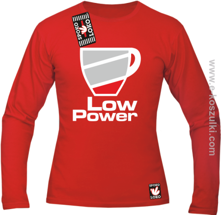 Low Power Cup - longsleeve męski 